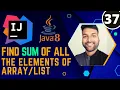 Find Sum of all the elements of Java8 Stream Tutorial