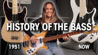 The History of the Electric Bass | 90 Years of Iconic Bass Guitars! | @juliahofermusic | Thomann