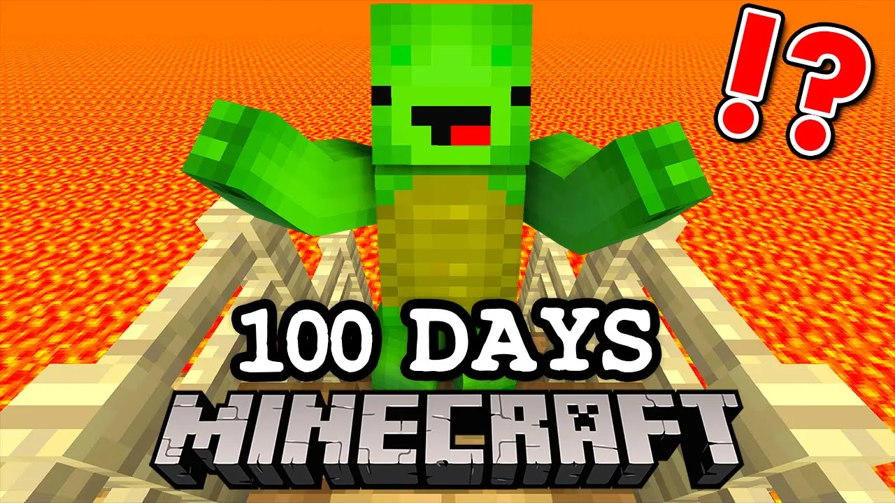 100 Days, But Lava Rises Every Day!