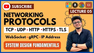 System Design Fundamentals 5 TCP UPD TLS HTTP HTTPS WebSocket gRPC OSI Layers Explained