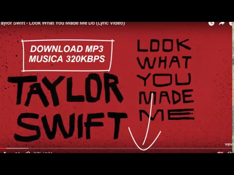 Download MP3 Taylor Swift - Look What You Made Me Do - DOWNLOAD MP3 FREE