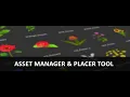 Asset Manager Placer Tool for Autodesk Maya