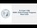E-2 Sub 1380 EWH Duke Energy Progress Rate Case - 2026