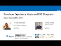 EKS Blueprints and Keptn Developer Experience