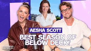 Aesha Scott Filming Below Deck Why She Returned Addressing The Joe Tea