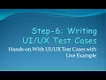Hands-on with UI and UX testing