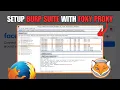 How to configure Burp Suite with Firefox FoxyProxy Kali Linux 2025