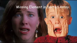 Missing Element in Sorted Array - LeetCode 1060