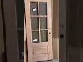 Door 72x96 and 64x80 Wood Mahogany Front Door Glass 4 and 6 Lite Pallet Shipping Available