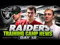 Las Vegas Raiders News and Notes Day 12 Brock Bowers OUT Maxx Crosby WALKING AWAY