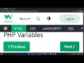PHP Comments and Variables Live Class Recording with full details