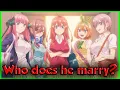 Who does Fuutarou marry - The Quintessential Quintuplets