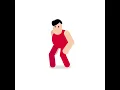 Cute animated GIF - Walk cycle