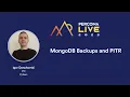 MongoDB Backups and PITR Pythian Igor Donchovski