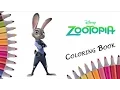 Disney Zootopia Coloring Book Judy Hopps Coloring Page Speed Coloring