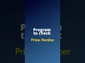 Check Prime Number in JS