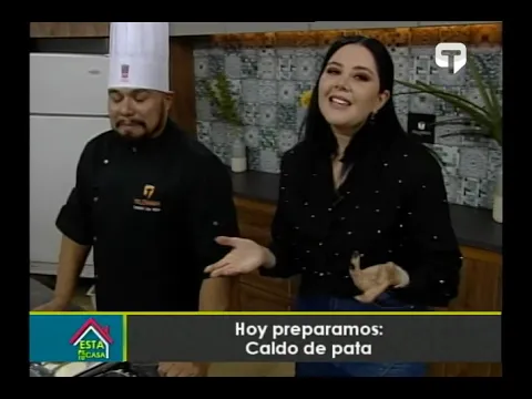 Hoy preparamos caldo de pata