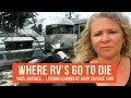 Where RV s Go to Die RV Salvage Yard Lessons from RV Fires Accidents Blowouts RV Life