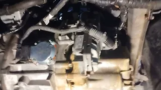 code PO90c how to replace the lower clutch actuator on a Ford focus