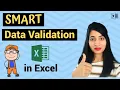 SMART Drop Down List in Excel with Data Validation