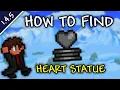 How To QUICKLY Find Heart Statue In Terraria 1 4 5 5 Heart Statue Seed Terraria 1 4 5 5