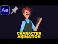 Character Animation Tutorial in After Effects Puppet Pin Tool