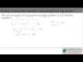 Finding Consecutive Numbers using Quadratic Equations