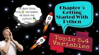 Chapter-5 Getting Started With Python Variables Class XI Computer Science RBSE and CBSE Board