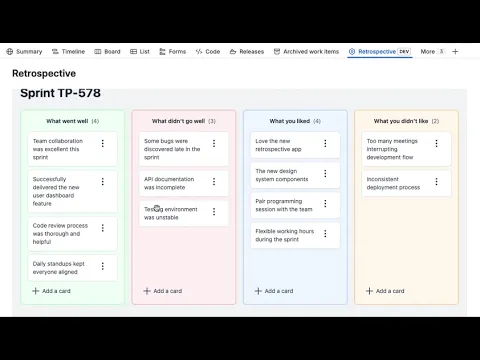 watch Retrospective - Fun and Engaging Retrospectives for Jira video