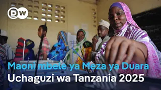 Meza Ya Duara Uchaguzi Wa Tanzania 2025 Una Msisimko Na Ushindani DW Kiswahili 