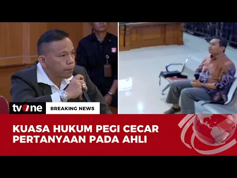 Tensi Tinggi Suasana Sidang Praperadilan Kala Tim Hukum Pegi Setiawan Bertanya Pada Ahli