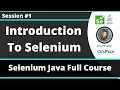 Selenium Java Training - Session 1