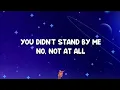 The Clash - Train in Vain (Stand by Me) (Lyrics)