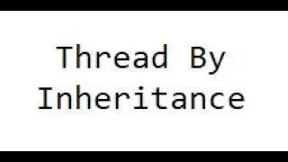 Thread By Inheritance Bangla Tutorial in java programming OOP