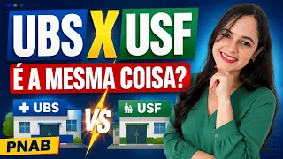 UBS X USF: Qual a diferença? (CAIU NA PROVA - EBSERH/CESPE-CEBRASPE/2018) - Profª Juliana Mello
