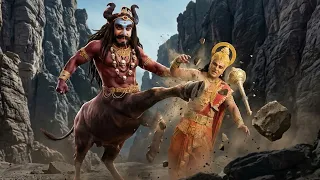 महाबली हनुमान पर भैंसे पर सवार भयानक असुर का खतरनाक हमला | Mahabali Hanuman #hanuman