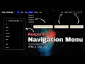Responsive Navigation Bar using HTML CSS Search Bar Drop-down list Login option