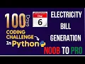 Day 6 100 Days Coding Challenge in Python