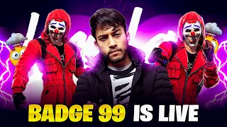 BADGE99 is Live PRO Players Custom room match