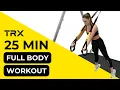 TRX-workout van 25 minuten voor een volledige lichaamsflow thuis