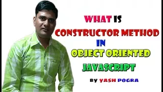 constructor method javascript JavaScript Constructors Constructor Functions Lecture - 4