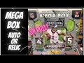 2022 Playbook Mega Box Retail Football Cards 1 Auto or 1 Relic Per Box 49 99