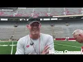 Wisconsin football assistant Nate Letton on tight end depth