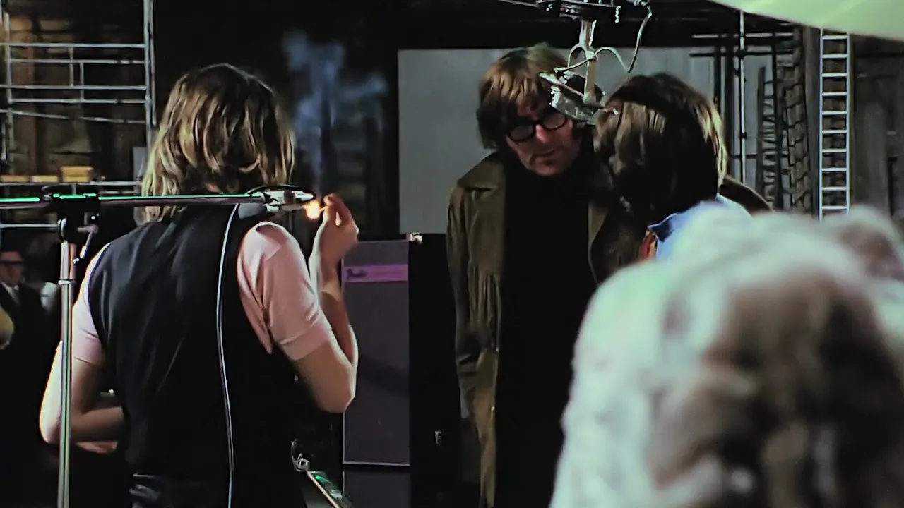 The Beatles: Two Of Us rehearsal and George leaving the band (from the "Get Back" movie)