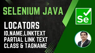 Session 22 - Selenium with Java Locators ID Name LinkText PartialLinkText Class Tag