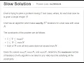 Slow Solution-CodeChef-Code Solution