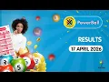 Tonight s PowerBall Results 17 April 2026 SA PowerBall PowerBall Plus