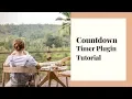 Simple Countdown effect with Timer JS plugin Tutorial for Beginners