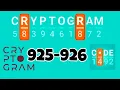 CRYPTOGRAM level 925 926