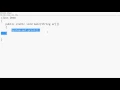 Core java - Writing the first Hello world program